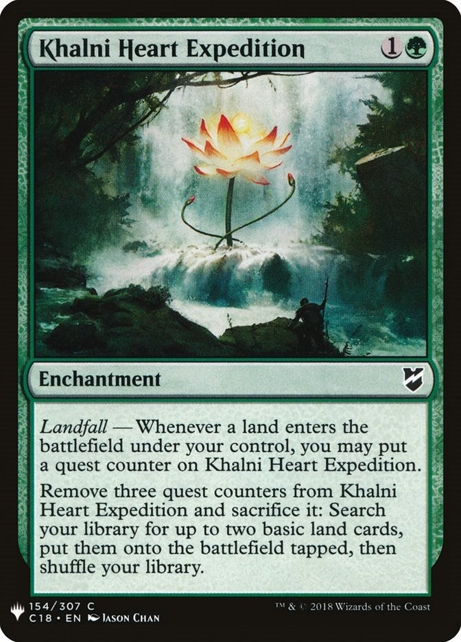 Image for Khalni Heart Expedition (154) (LIST) - Magic: The Gathering