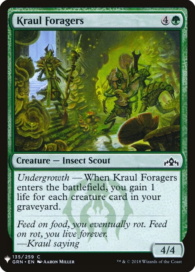 Image for Kraul Foragers (135) (LIST) - Magic: The Gathering