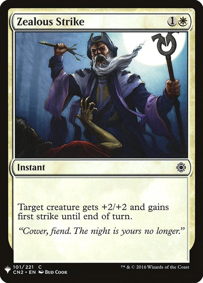 Image for Zealous Strike (101) - Magic: The Gathering