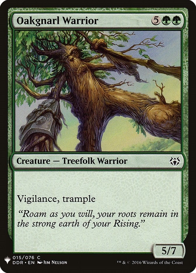 Image for Oakgnarl Warrior (15) (LIST) - Magic: The Gathering
