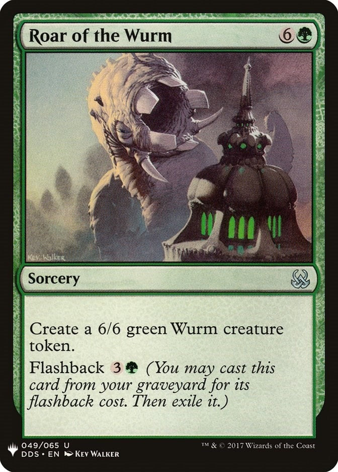 Image for Roar of the Wurm (49) - Magic: The Gathering