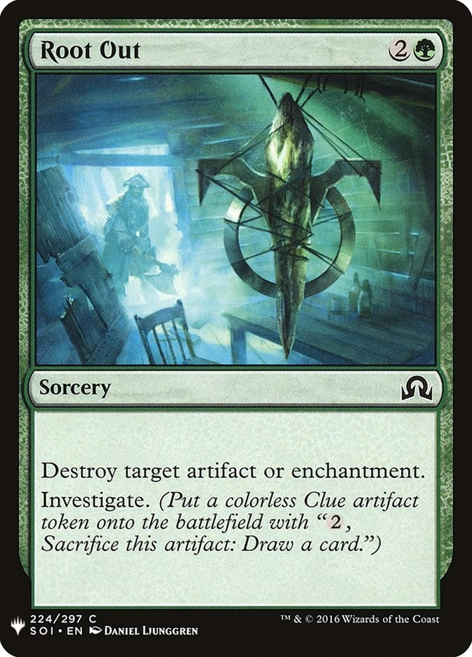 Image for Root Out (224) (LIST) - Magic: The Gathering