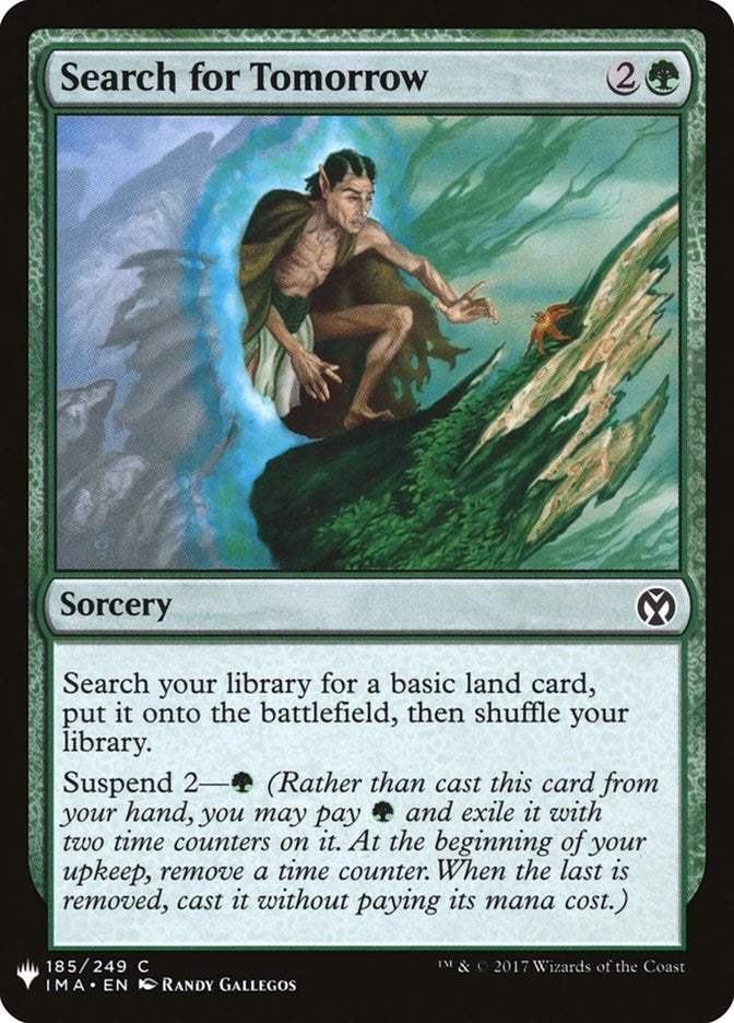 Image for Search for Tomorrow (185) - Magic: The Gathering