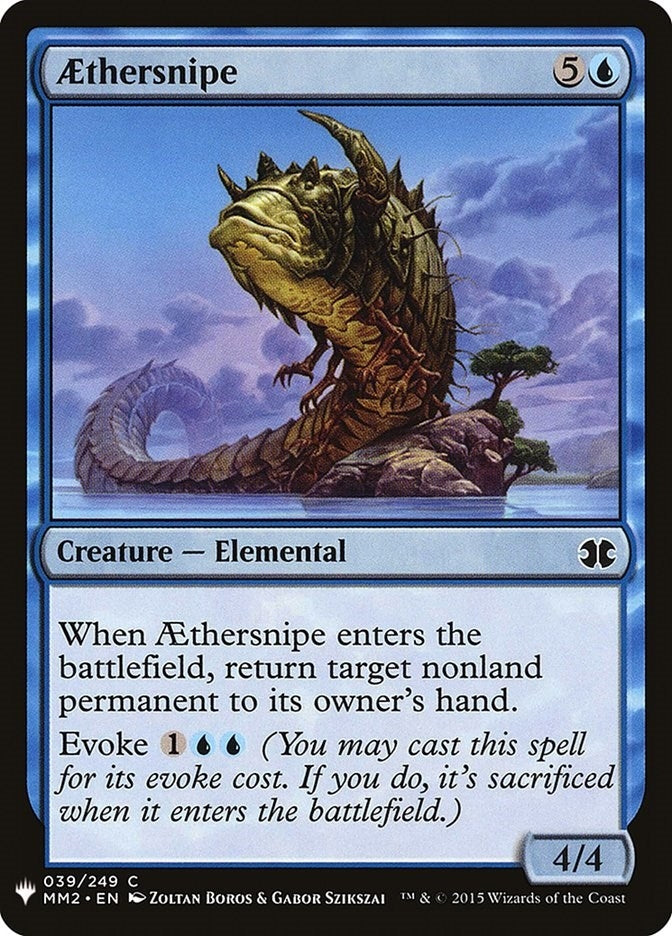 Image for Aethersnipe (39) (LIST) - Magic: The Gathering