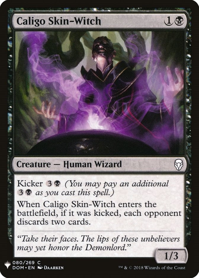 Image for Caligo Skin-Witch (80) - Magic: The Gathering