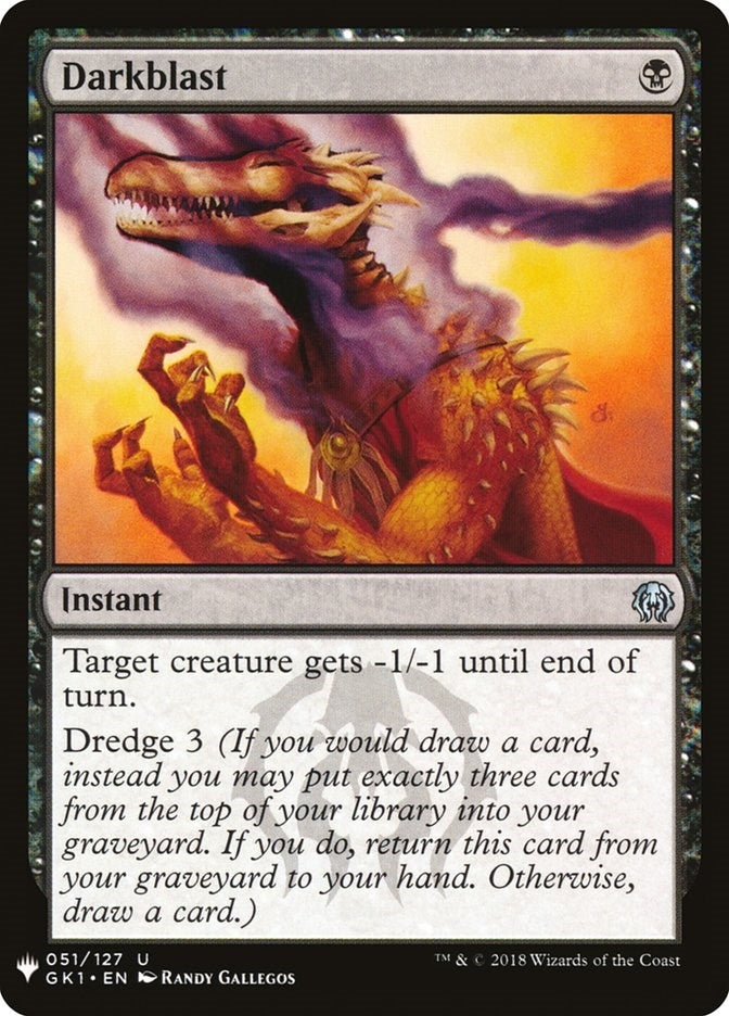 Image for Darkblast (51) - Magic: The Gathering