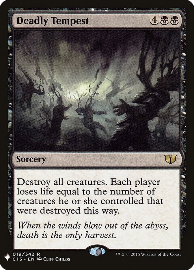 Image for Deadly Tempest (019/342) (LIST) - Magic: The Gathering