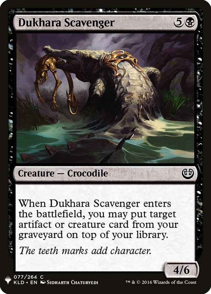 Image for Dukhara Scavenger (77) (LIST) - Magic: The Gathering