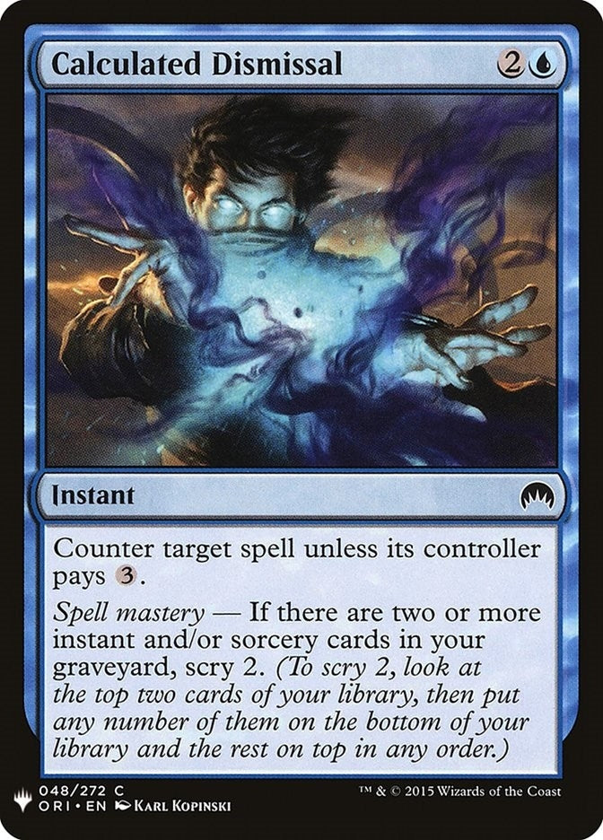 Image for Calculated Dismissal (48) - Magic: The Gathering