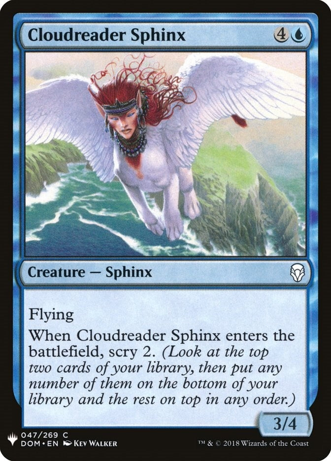 Image for Cloudreader Sphinx (47) (LIST) - Magic: The Gathering