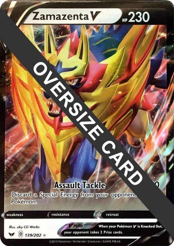 Image for Zamazenta V (139/202) (PR) - Pokemon