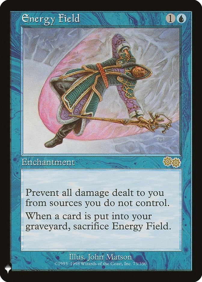 Image for Energy Field (73/350) (LIST) - Magic: The Gathering