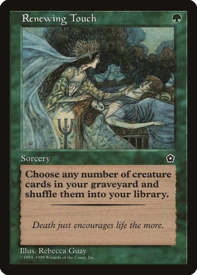 Image for Renewing Touch - Magic: The Gathering