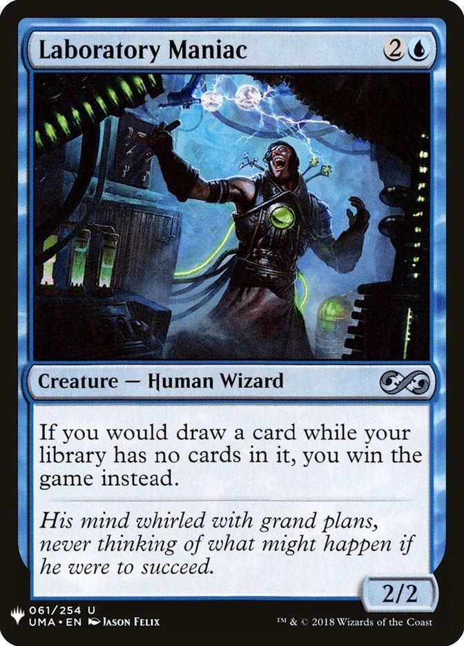 Image for Laboratory Maniac (UMA) (61) (LIST) - Magic: The Gathering