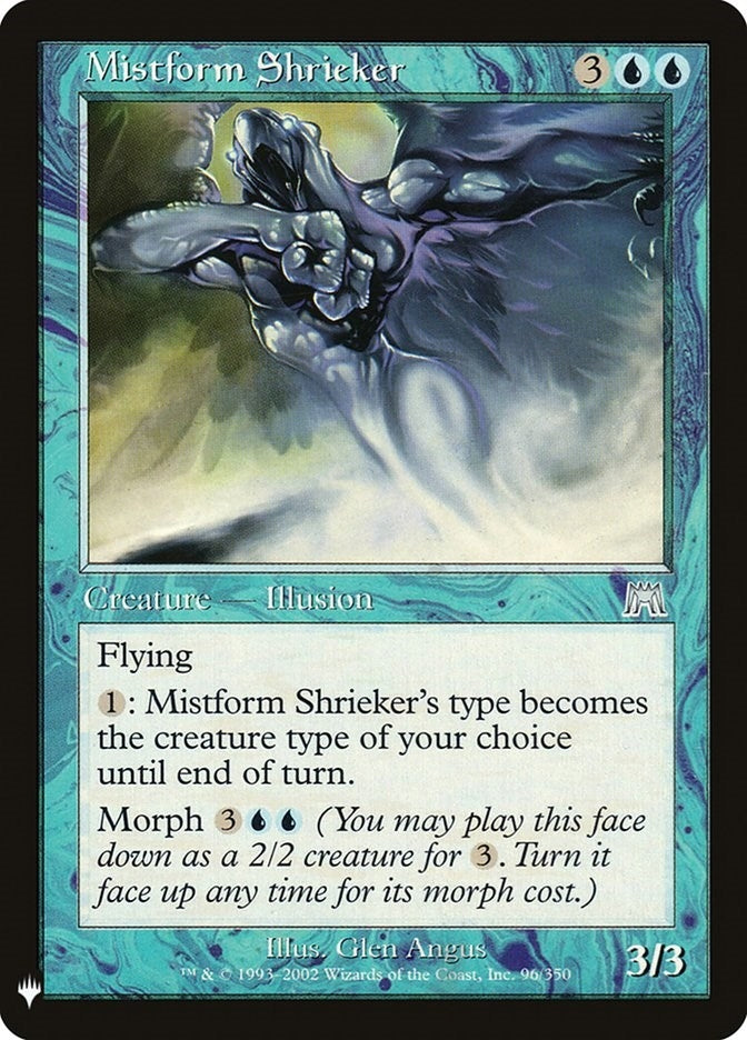 Image for Mistform Shrieker (96) (LIST) - Magic: The Gathering