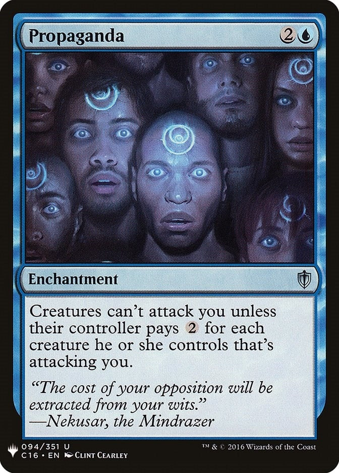 Image for Propaganda (94) (LIST) - Magic: The Gathering