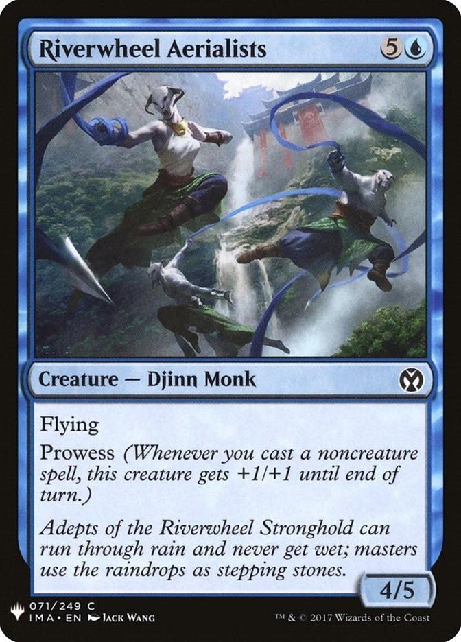 Image for Riverwheel Aerialists (71) (LIST) - Magic: The Gathering