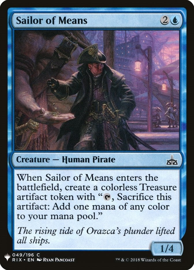 Image for Sailor of Means (49) - Magic: The Gathering