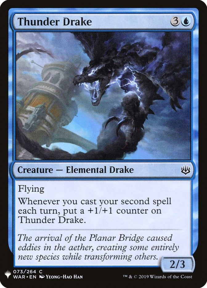 Image for Thunder Drake (73) - Magic: The Gathering