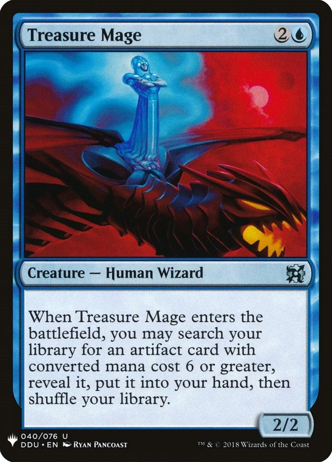 Image for Treasure Mage (40) (LIST) - Magic: The Gathering