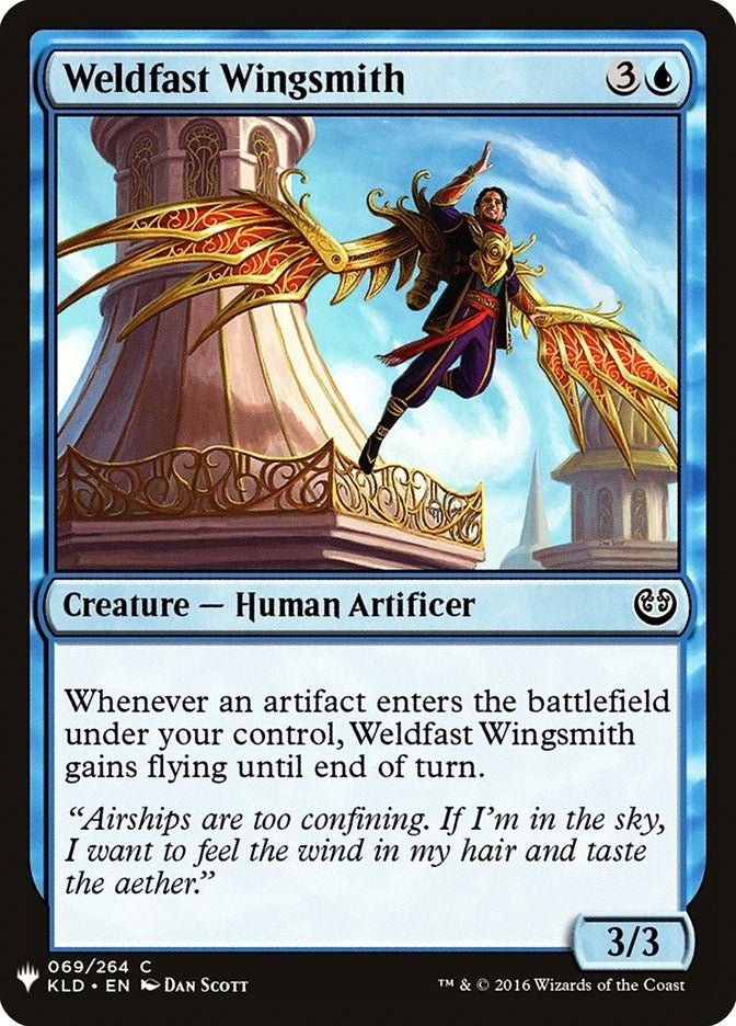 Image for Weldfast Wingsmith (69) - Magic: The Gathering
