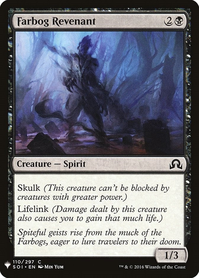 Image for Farbog Revenant (110) (LIST) - Magic: The Gathering