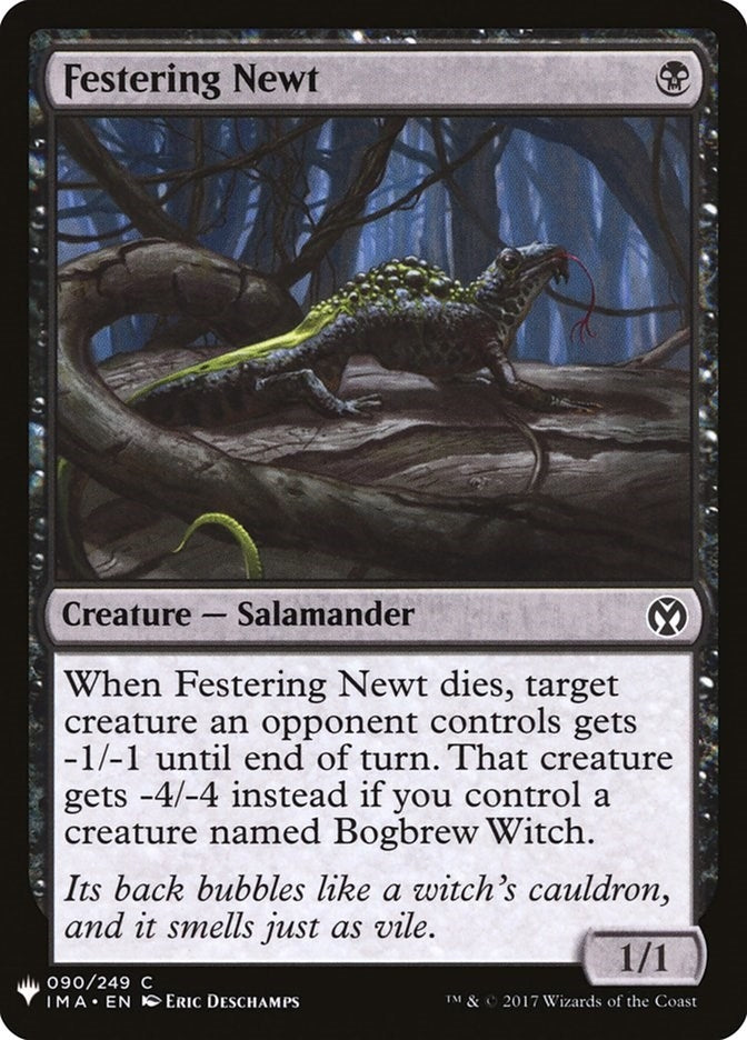Image for Festering Newt (90) (LIST) - Magic: The Gathering