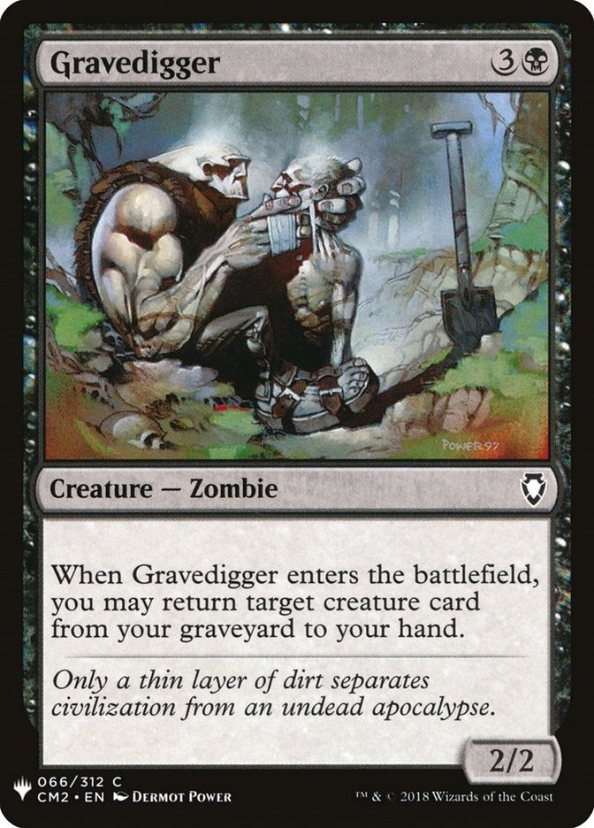 Image for Gravedigger (66) (LIST) - Magic: The Gathering