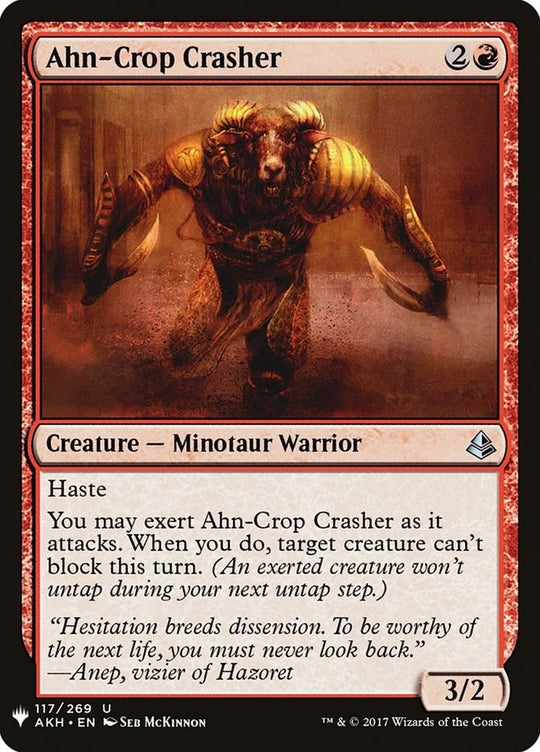 Image for Ahn-Crop Crasher (117) (LIST) - Magic: The Gathering