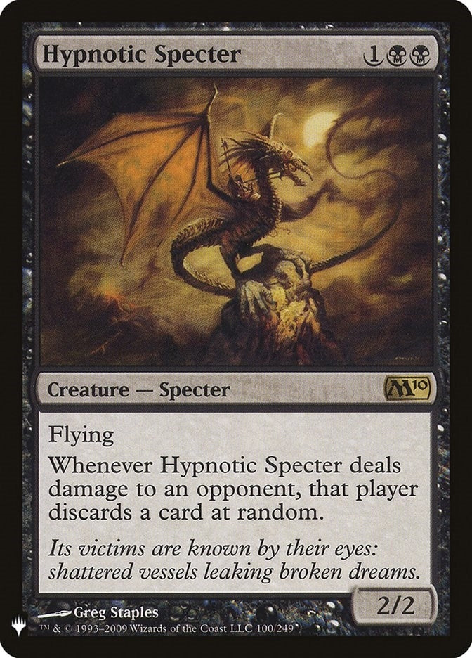 Image for Hypnotic Specter (100/249) - Magic: The Gathering