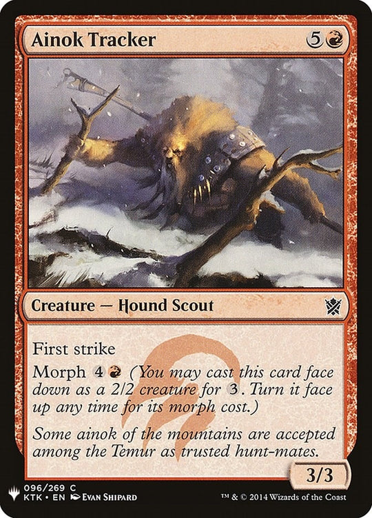 Image for Ainok Tracker (96) (LIST) - Magic: The Gathering