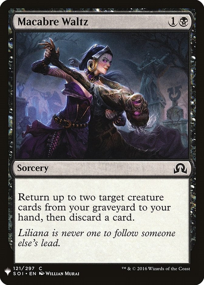 Image for Macabre Waltz (121) (LIST) - Magic: The Gathering