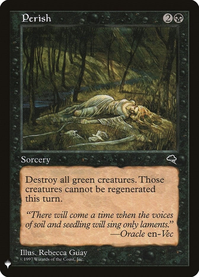 Image for Perish (LIST) - Magic: The Gathering