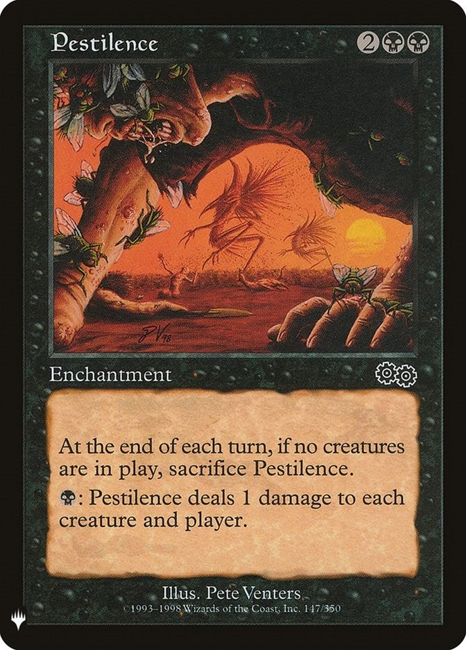 Image for Pestilence (147) (LIST) - Magic: The Gathering