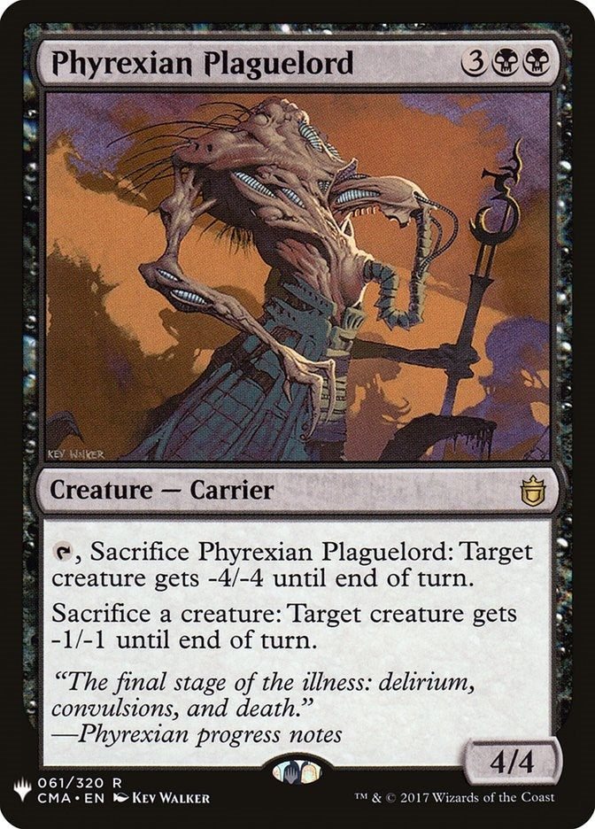 Image for Phyrexian Plaguelord (061/320) (LIST) - Magic: The Gathering