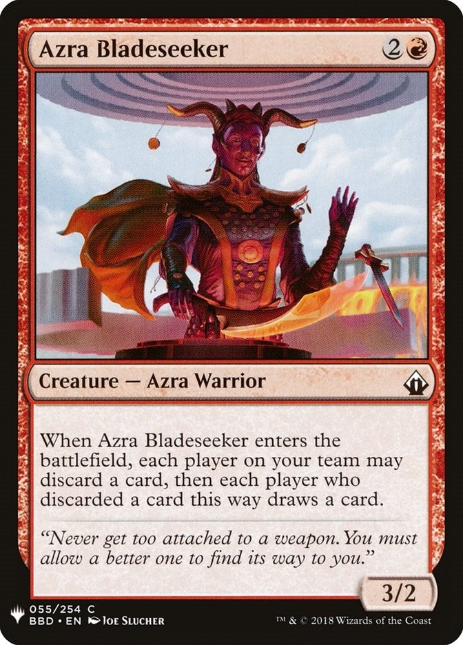 Image for Azra Bladeseeker (55) (LIST) - Magic: The Gathering