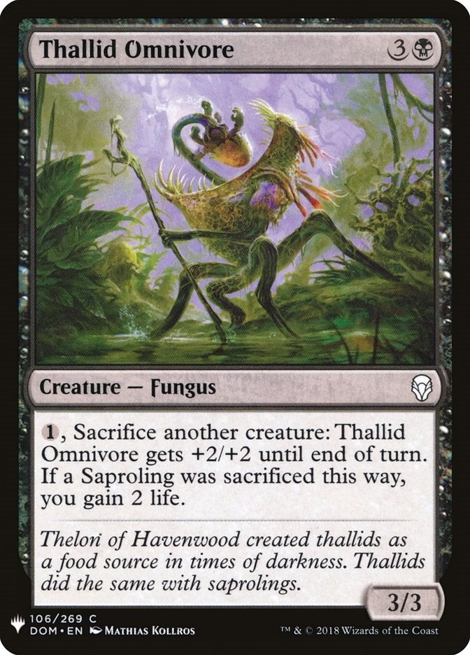 Image for Thallid Omnivore (106) - Magic: The Gathering