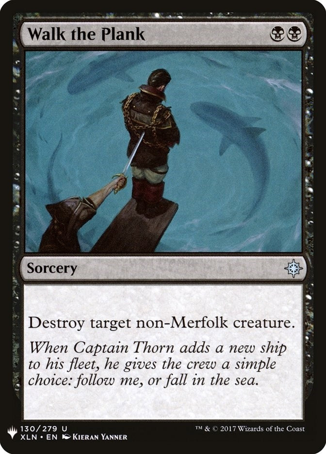 Image for Walk the Plank (130) - Magic: The Gathering
