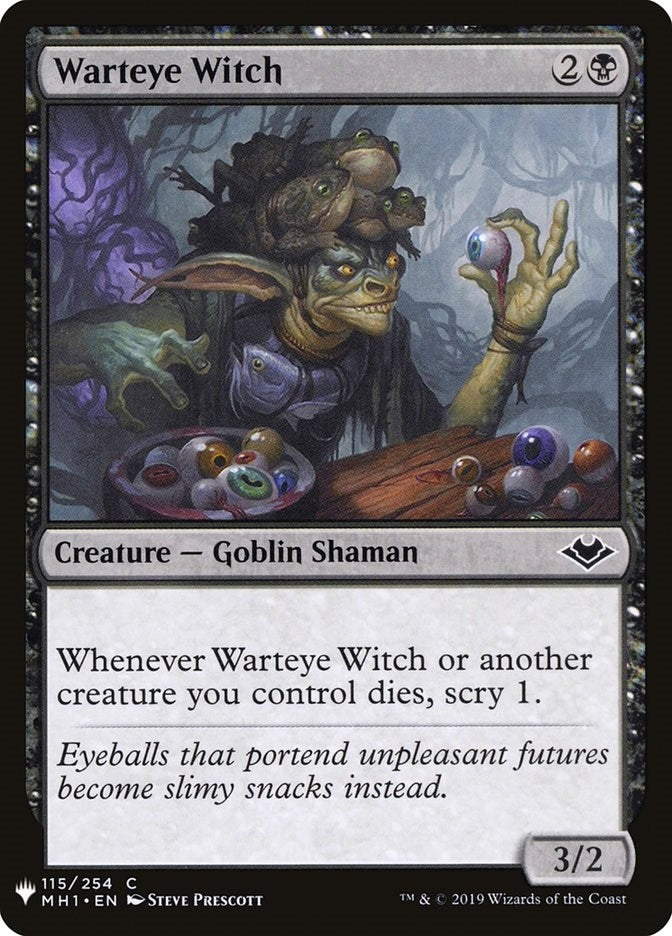 Image for Warteye Witch (115) - Magic: The Gathering