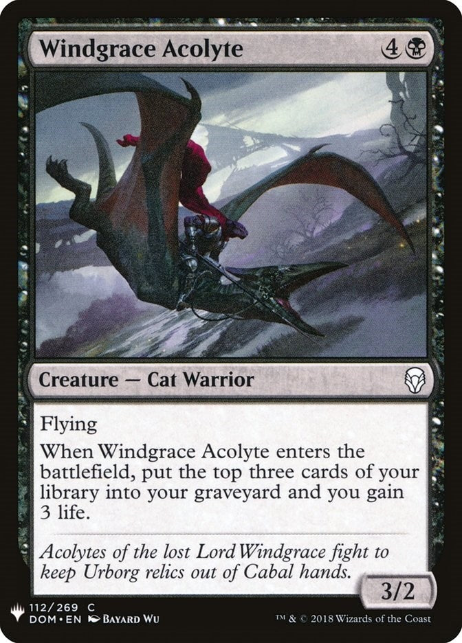 Image for Windgrace Acolyte (112) - Magic: The Gathering