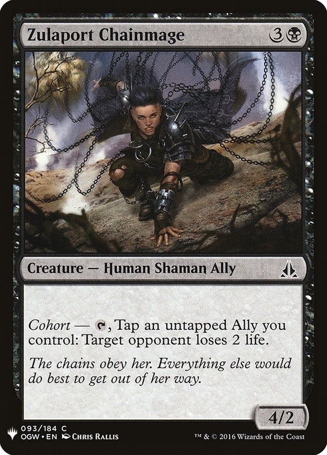 Image for Zulaport Chainmage (93) - Magic: The Gathering