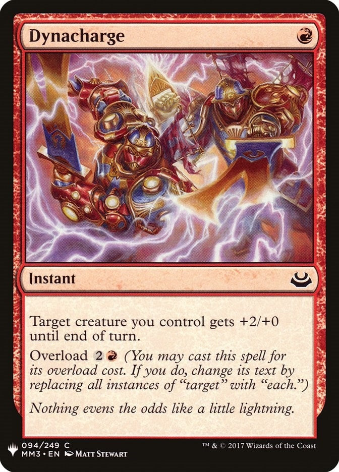 Image for Dynacharge (94) (LIST) - Magic: The Gathering