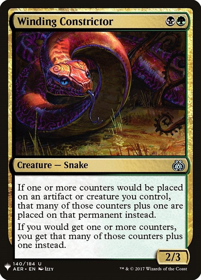 Image for Winding Constrictor (140) - Magic: The Gathering