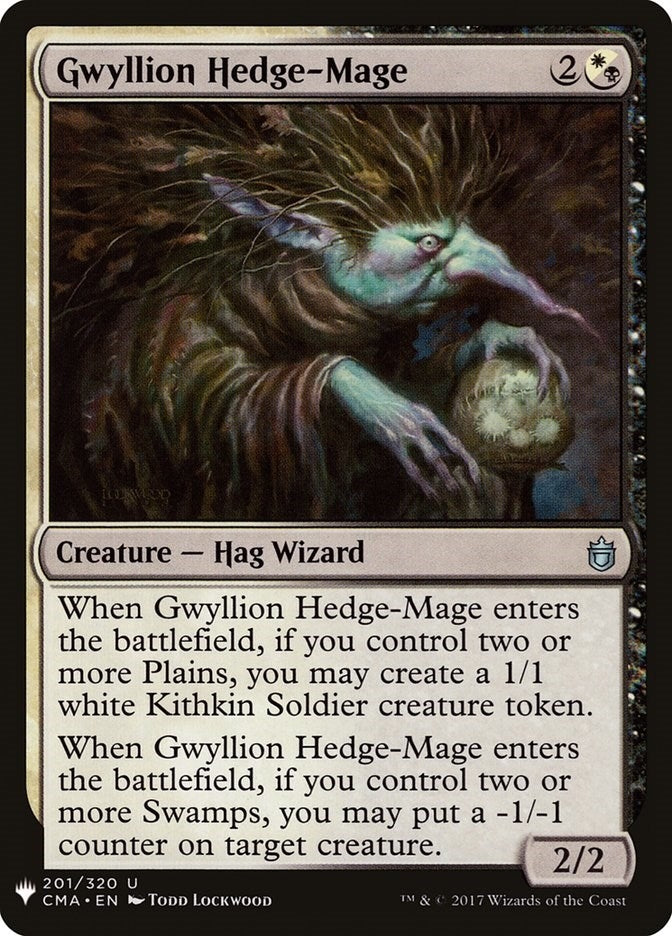 Image for Gwyllion Hedge-Mage (201) - Magic: The Gathering