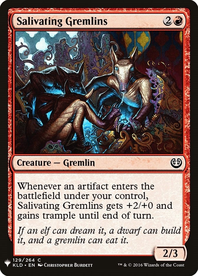 Image for Salivating Gremlins (129) (LIST) - Magic: The Gathering