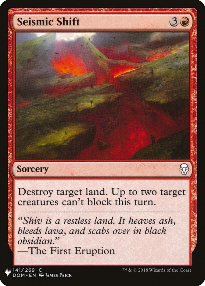 Image for Seismic Shift (141) - Magic: The Gathering