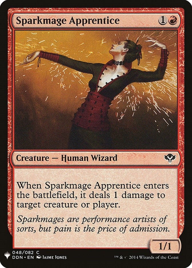 Image for Sparkmage Apprentice (48) - Magic: The Gathering