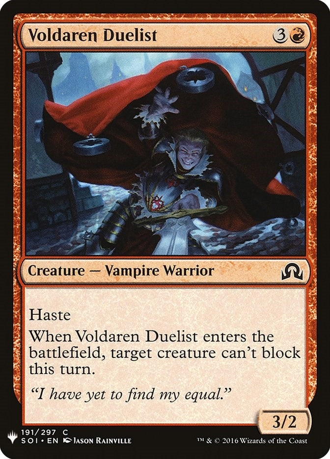 Image for Voldaren Duelist (191) - Magic: The Gathering