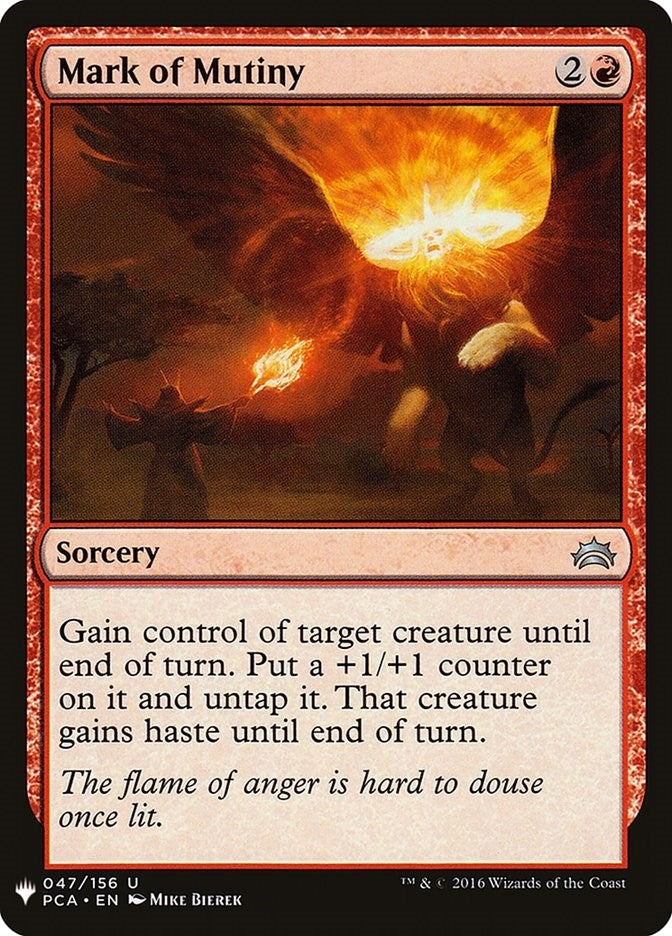 Image for Mark of Mutiny (47) - Magic: The Gathering