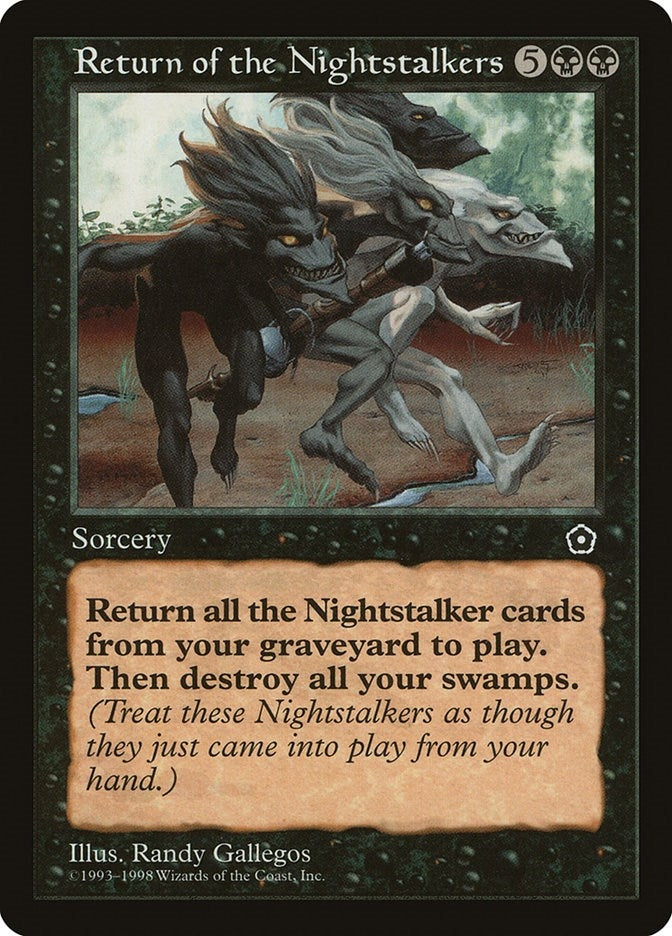 Image for Return of the Nightstalkers - Magic: The Gathering